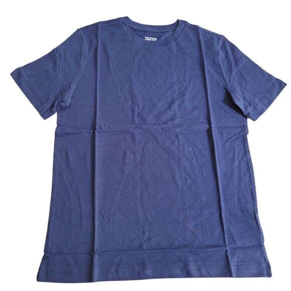 Spotted Zebra Youth Boys Short-Sleeve Crew-Neck T-Shirt Tops Medium (8) 4-Pack - Picture 2 of 12